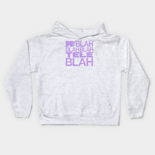 MTBlah Kids Hoodie by GiMETZCO!